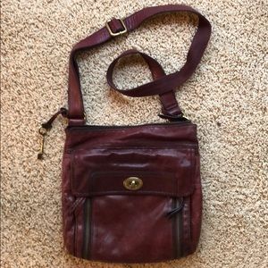 Fossil Leather Crossbody Purse